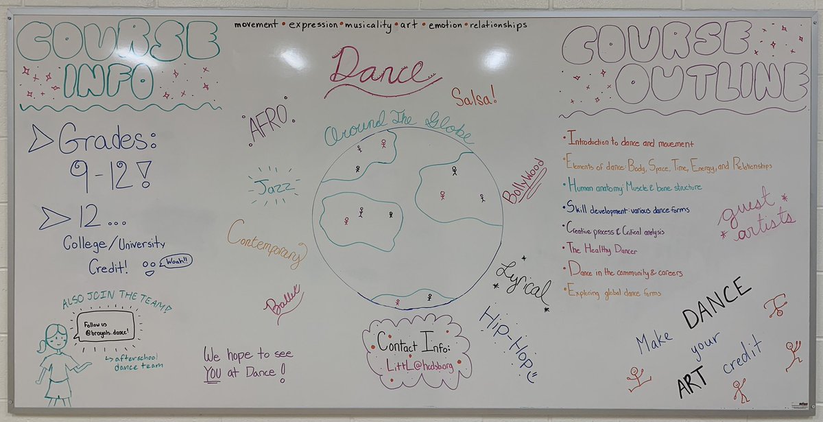 GravinaMs's tweet photo. We are ready for you, grade 8s!! Check out the dance studio to see our dancers perform! @BishopReding https://t.co/azB6Rp7biT