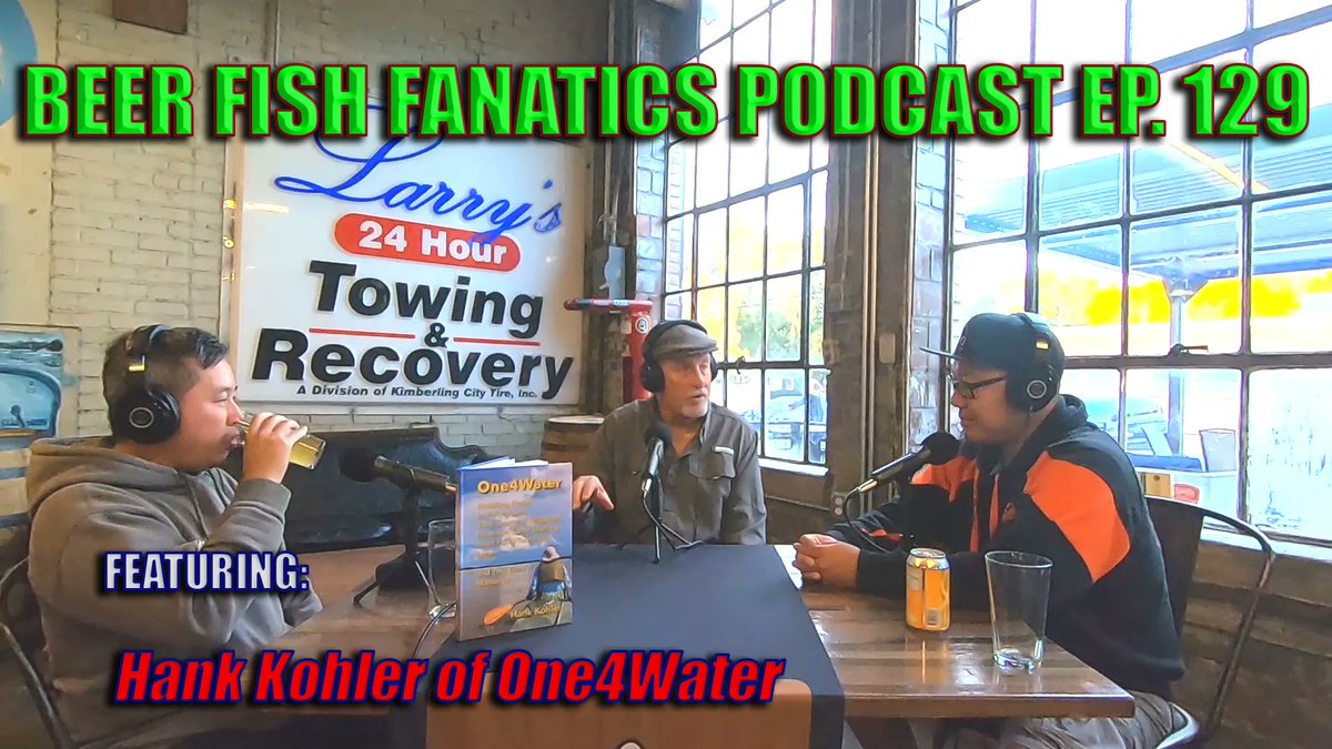 New BFF Podcast Episode! Hank Kohler just happens to be one who actually enjoys us at "BEER FISH FANATICS" PODCAST! Cheers and enjoy his story along the Mississippi River! 

youtu.be/u5TTClpWq7I <Video Podcast 
buzzsprout.com/993337/11494330 <Audio Podcast  #fishing #fishinglife
