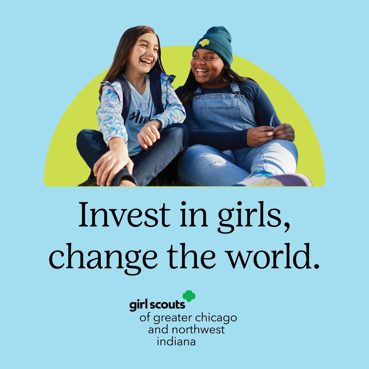 GirlScoutsGCNWI's tweet photo. We send our heartfelt thanks to philanthropist MacKenzie Scott for investing in girls in our communities. 💚 We received a $4.2 million donation that will serve as a catalyst, moving us forward to bring more life-changing experiences, mentorship, and programming to all girls. https://t.co/GQBTaQcNHa