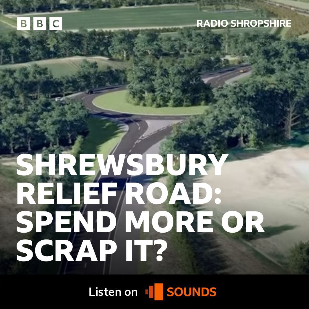 The costs have risen, but @ShropCouncil can’t say by how much yet. @OfKawczynski is asking for nearly £30m more from the government. Read more via @BBCNews: bbc.co.uk/news/uk-englan… Listen via @BBCSounds: bbc.co.uk/programmes/p0d…