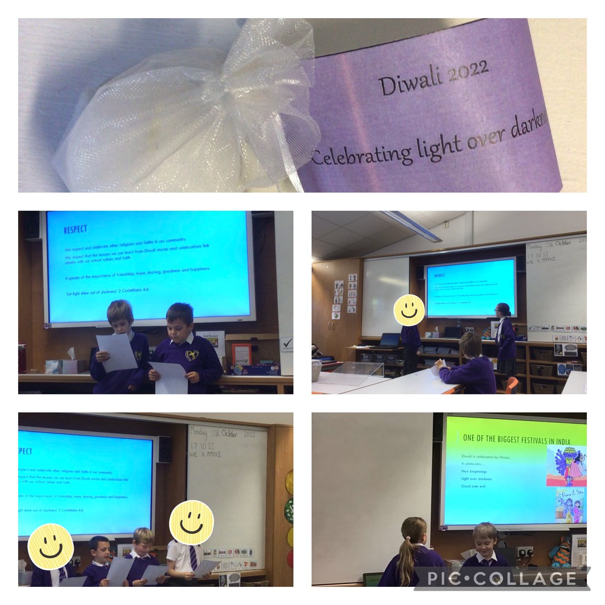 BirchwoodCE's tweet photo. Thank you parents, who came to our class assembly in year 4. The children planned and designed their assembly all about our school value of respect linking it to the festival of Diwali. #bcepsyear4 #bcepsre https://t.co/zUvU5TibWY