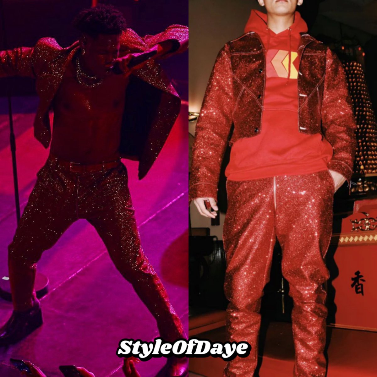 styleofdaye's tweet photo. Candydrip Tour | October 2022
📍@iamluckydaye wears the #Krone flame set ($730)

#luckydaye #luckydayefashion #candydriptour https://t.co/7TY7QOJC5f