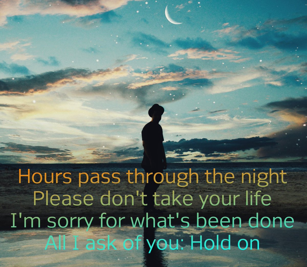 CalumonRocks's tweet photo. At Midnight, our newest single "Hold On" drops! Follow on our yt, spotify, or apple music to hear it first https://t.co/hjLTdKpzsR #newmusic #inspiration #suicideprevention #onefriend https://t.co/zKM3fDVWWH