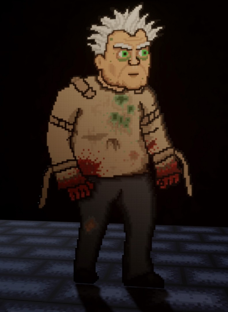 Lorde_of_Cinder's tweet photo. Just made this psycho here and don't know what to call him 🤔 hmmm...
#PixelArt #DreamsPS4 #DreamsPS5 #indiedev #DreamDev https://t.co/Gmwlub7WcG