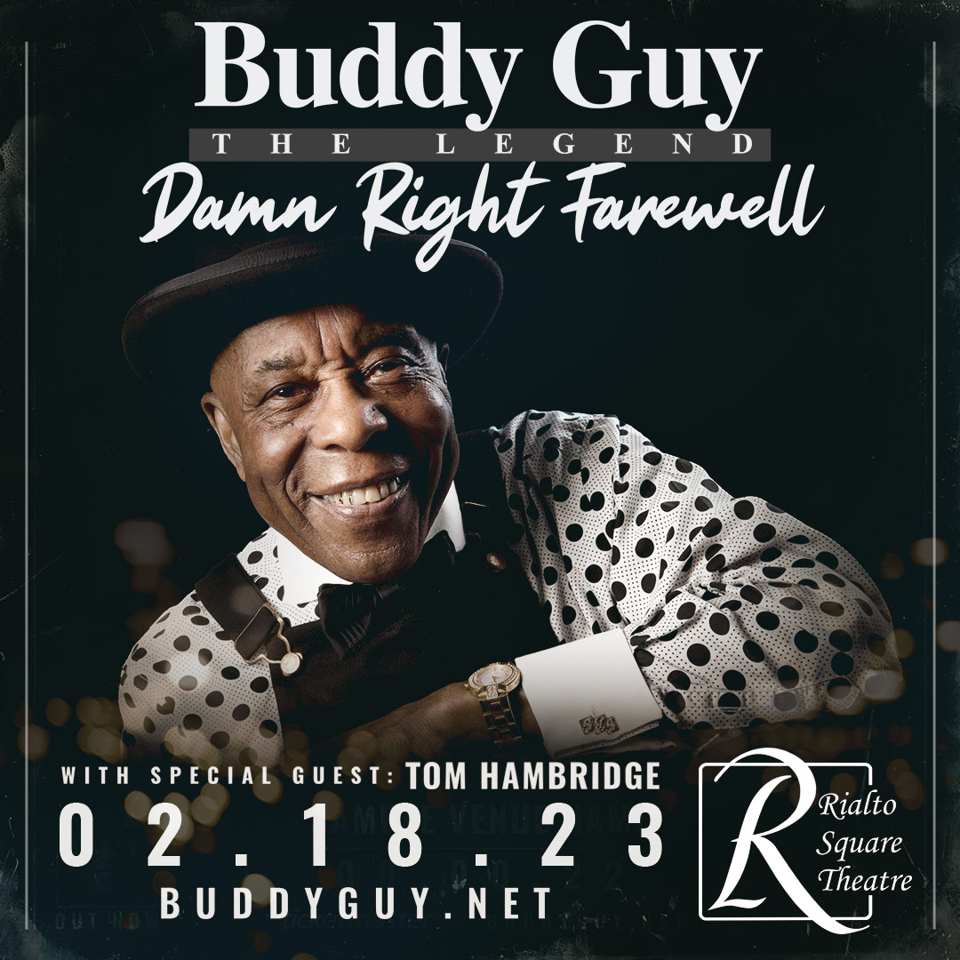 Enter to win Buddy Guy Rialto Square Theatre Feb. 18 tickets. Get tickets in an XRT Presale Wed Oct 19 at 10am through Thur Oct 20 at 10pm with the code: 93XRT audacy.com/_pages/cl9emes… via @93XRT