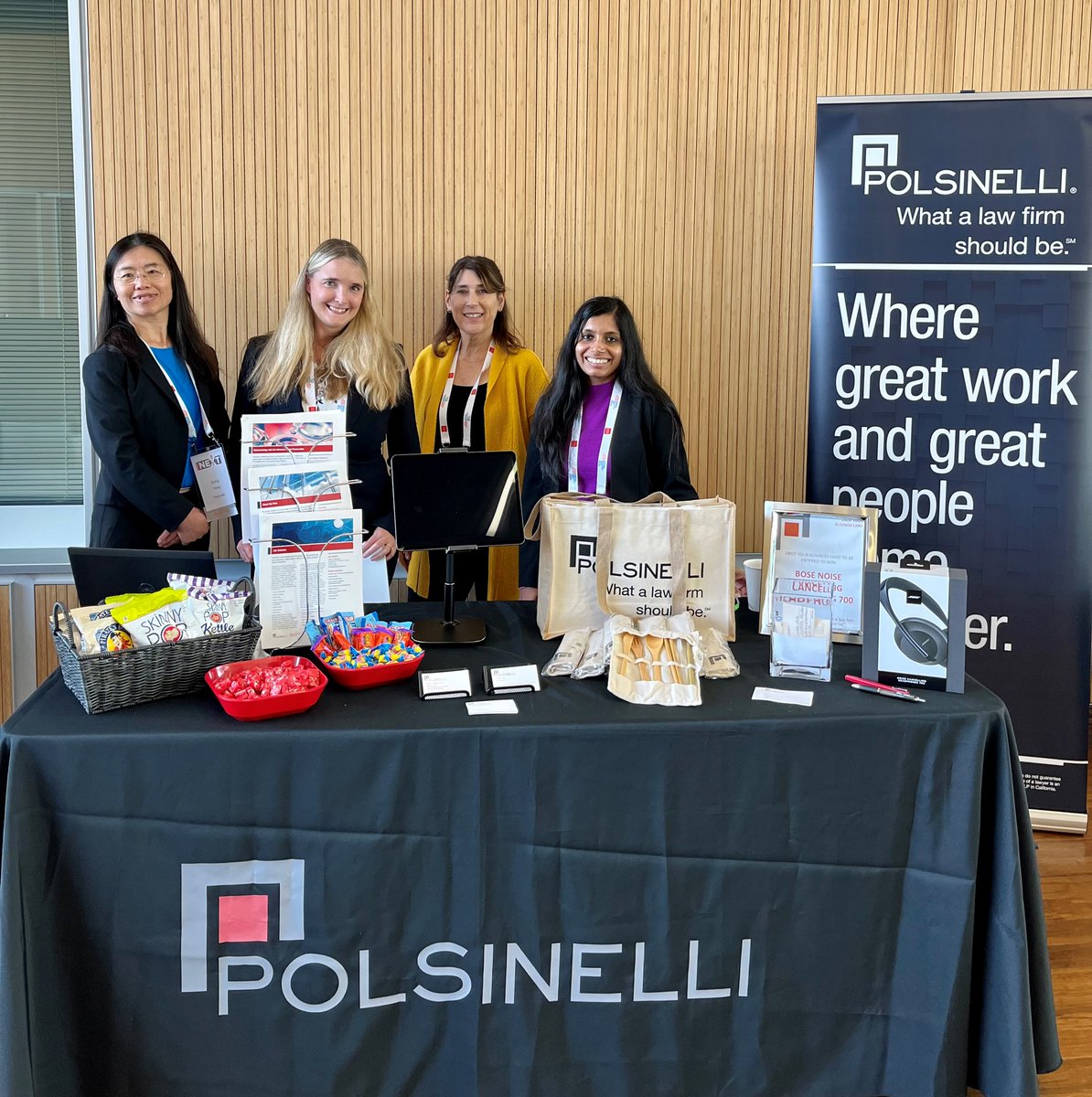 Polsinelli's tweet photo. We were honored to once again be a sponsor of @AgTechNEXT. Thought leaders focused on the need for analysis of data to deal with climate change and food insecurity and leveraging technologies to solve issues in this changing world.
#AgTechNext #polsinellistlouis #sustainability https://t.co/frKGpEIWme