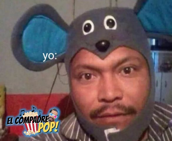 ElCompadrePop's tweet photo. “Qué onda carnal, oye se canceló la fiesta de disfraces” https://t.co/tGJ7884aW5