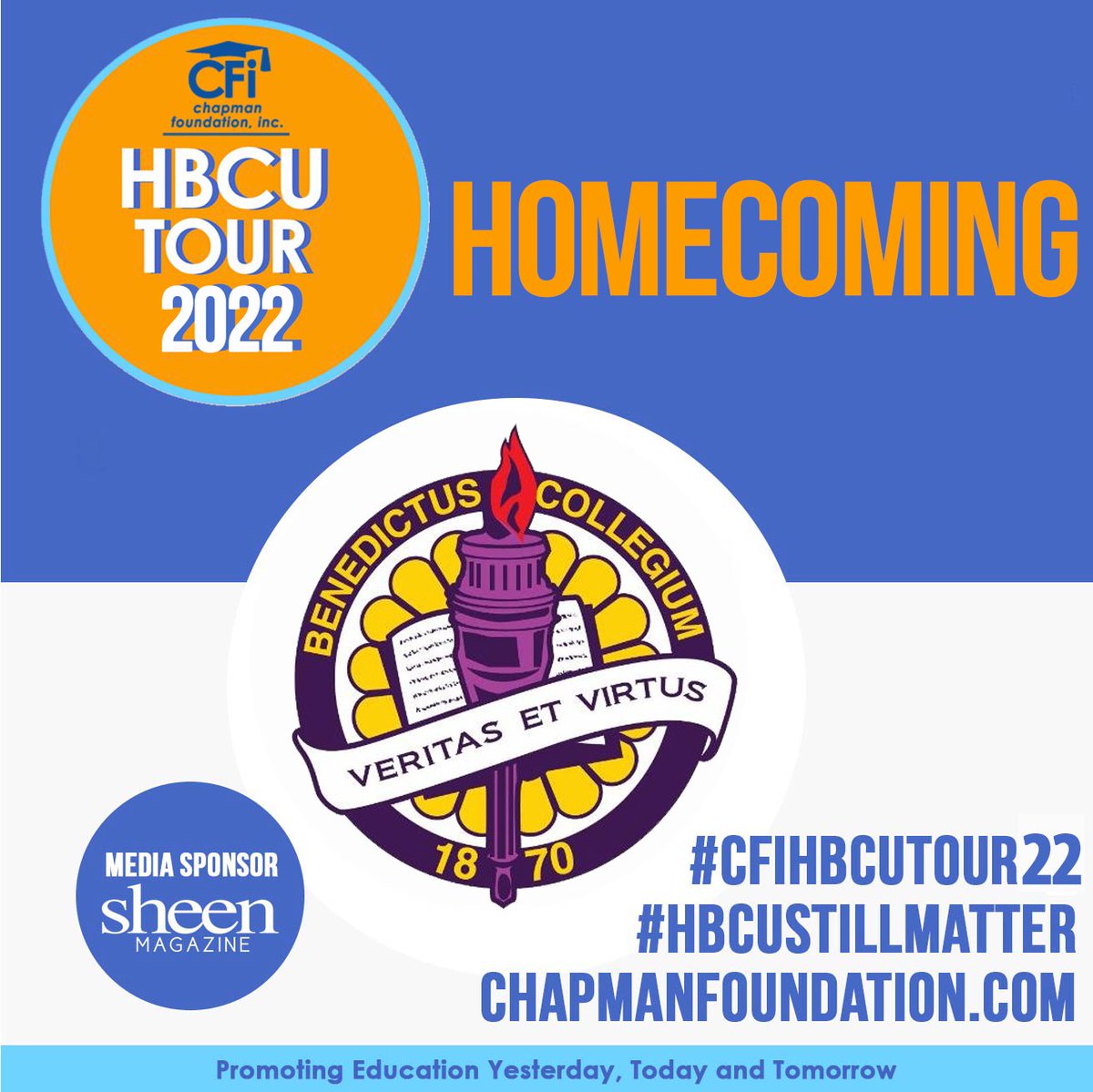 CFIScholarship's tweet photo. As you know, we here at CFI have kicked off our annual HBCU Tour this weekend at #southcarolinastateuniversity ! We are so excited for our next stop at #benedictcollege! #hbcutour https://t.co/NWkowf10aY
