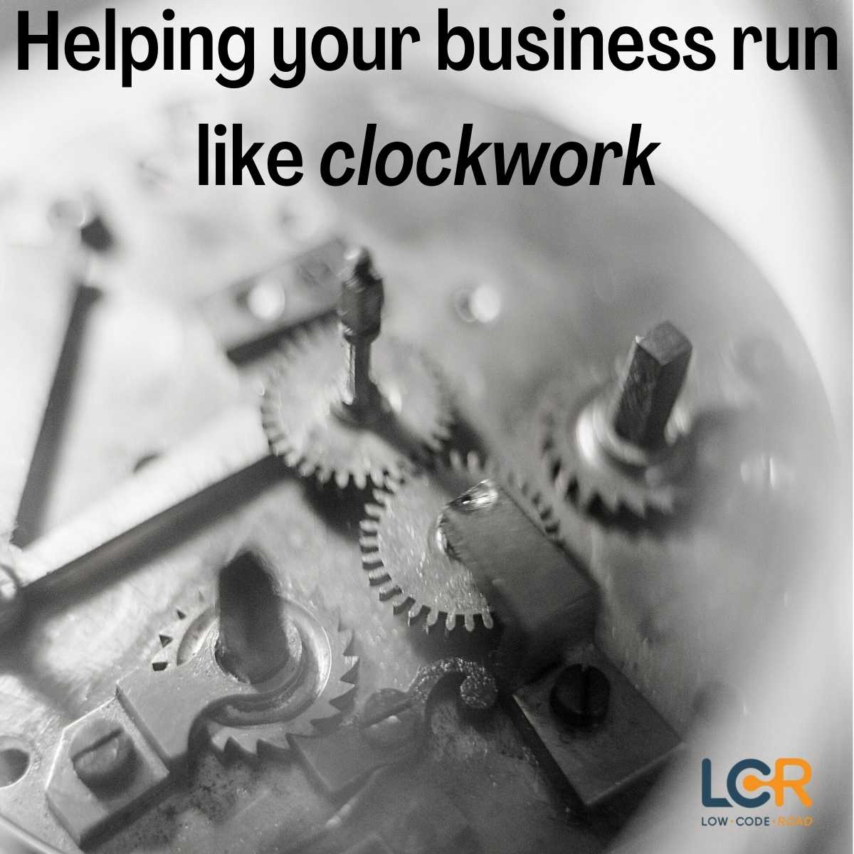 lowcoderoad's tweet photo. We help you run your business like a fine-tuned clock! #businessmanagement #clock #lowcode #nocode #softwaredeveloper #softwaredevelopment https://t.co/kvzm9VNsi6