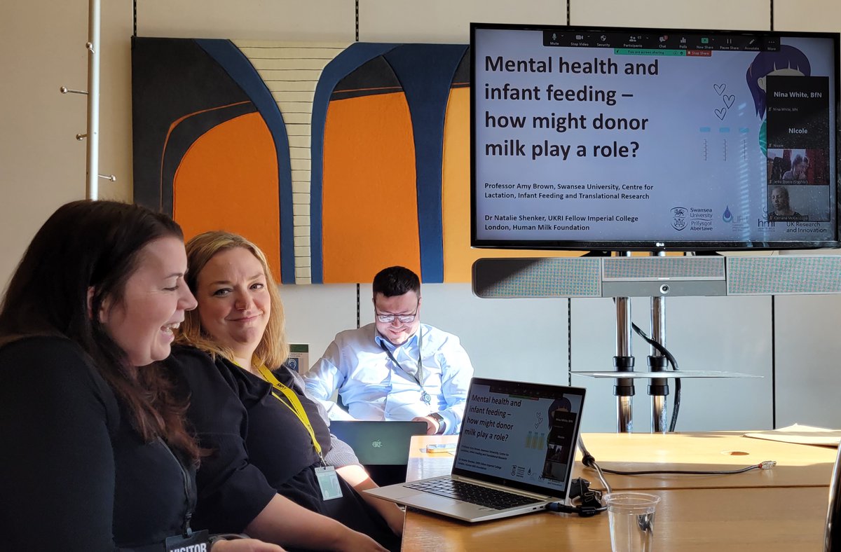 DrNShenker's tweet photo. Something of a thrill to see 2 years of work presented by @Prof_AmyBrown  at the @APPGIFI today.

If milk banking already saves millions in #NHS costs by ⬇️NEC risk and severity, what could be achieved if embedded within postnatal support services as a bridge to breastfeeding? https://t.co/qzNBaTkTEC