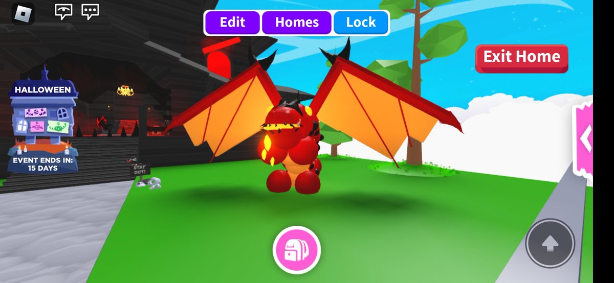 kawaiiranne's tweet photo. I tried my best to build lava dragon in addition to my Halloween build design 😅 idk it's my first time building a pet in adopt me i know it looks funny 😭

I still need to practice 😭

#adoptmebuilds #adoptmebuilding #robloxadoptme @PlayAdoptMe https://t.co/2JdI21A7B8
