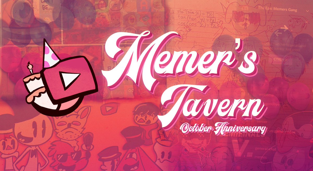 MemersTavern's tweet photo. Tomorrow will mark 2 years since the beginning of this incredible adventure called Memer's Tavern!

Art made by @Skoptograp https://t.co/7C5ktacOE5
