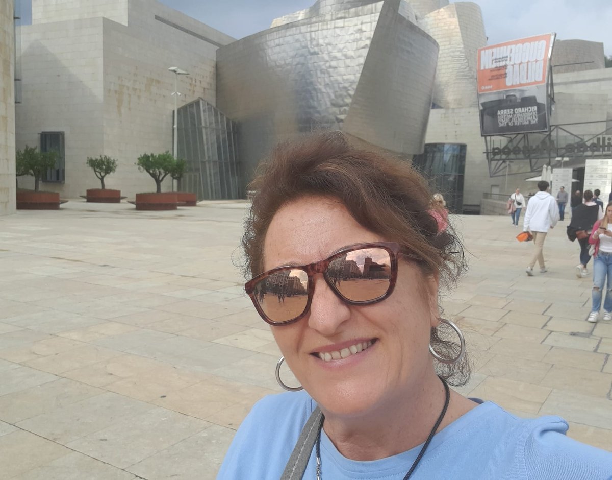 AdmMaribel's tweet photo. He tardado 25 años en visitar el @MuseoGuggenheim  

... nunca es tarde para #ImpresionArte https://t.co/Dns9MeQjgV
