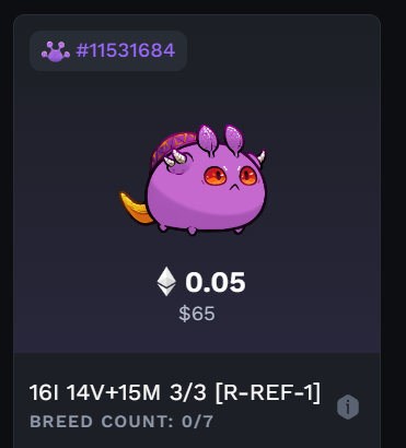 snowiarts's tweet photo. Hello reptile for sale! Reprice this for 0.05 only. Virgin and good genes!

MP link below ⬇

@AxieInfinity #axieOrigins #AxieBreed #AxieSale https://t.co/tGaqgQxvk8