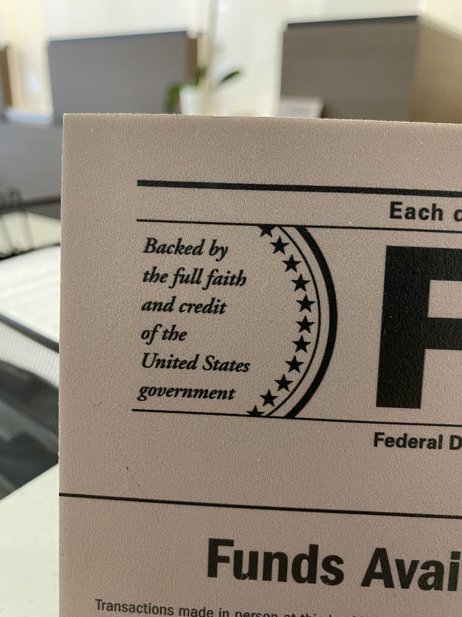 lukebelmar's tweet photo. Money isn’t real https://t.co/1E1XbTHha0