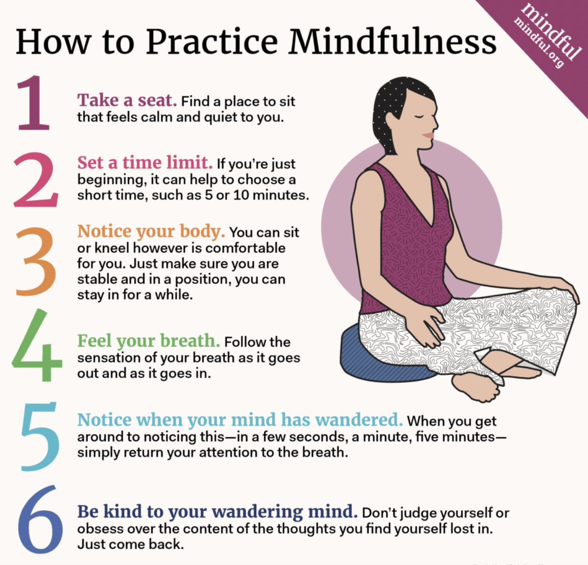 sophiejschiff's tweet photo. having a stressful week? check out this guide to learn how to properly practice mindfulness 🧘🏻♀️ #NHsmc #mindfullness
#guide https://t.co/L6J2BdZYMg https://t.co/nfrIYm8a4A