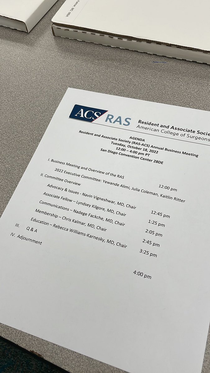 RASACS's tweet photo. The RAS ACS Annual Business Meeting is underway! Glad to be joined by our Director of ACS Member Services @msutherlandmd. Join us to hear updates from our leadership & committees and share your thoughts. #ACSCC22 https://t.co/1gqHpKIsgQ