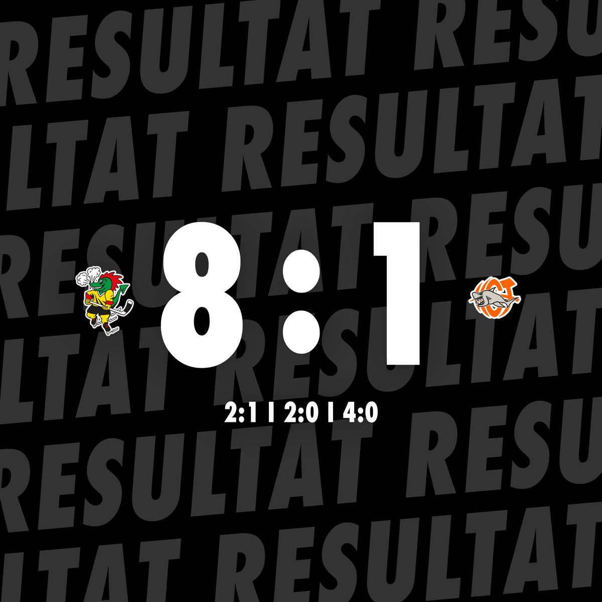 ACHTER SIEG IM ACHTEN SPIEL! 🔥

WIKI gewinnt das zweite Aufeinandertreffen gegen den HC Tramelan gleich mit 8-1.

#HeyaWiki 🐲