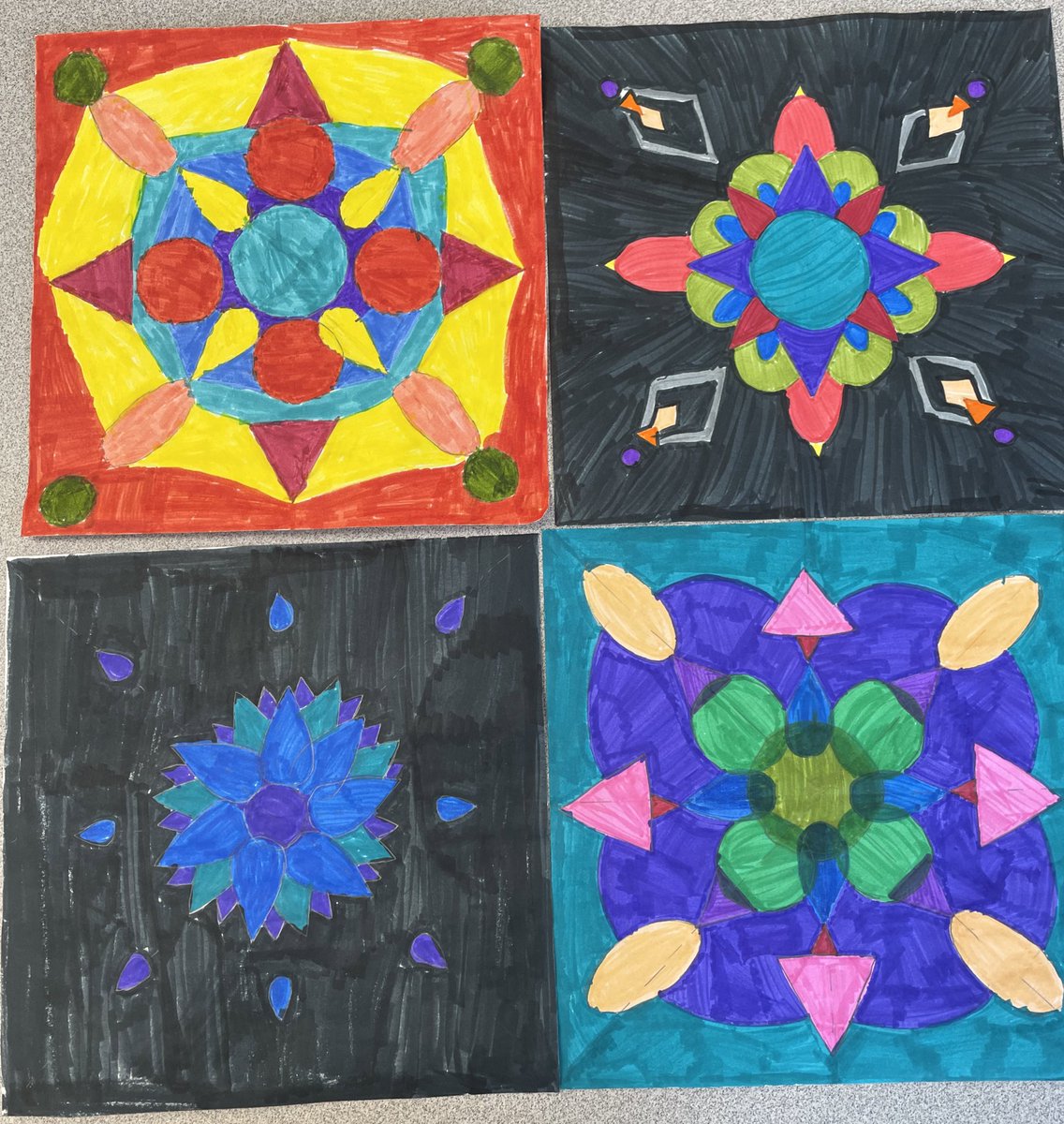 Jessica Beasley (@msbeasley5) on Twitter photo For Islamic heritage month, we used radial symmetry to create geometric tiles inspired by the beautiful geometric tiles used in Islamic architecture. I am beyond proud of my students’ beautiful creations! <a href="/WilfridJuryPS/">Wilfrid Jury PS</a> For Islamic heritage month, we used radial symmetry to create geometric tiles inspired by the beautiful geometric tiles used in Islamic architecture. I am beyond proud of my students’ beautiful creations! <a href="/WilfridJuryPS/">Wilfrid Jury PS</a>