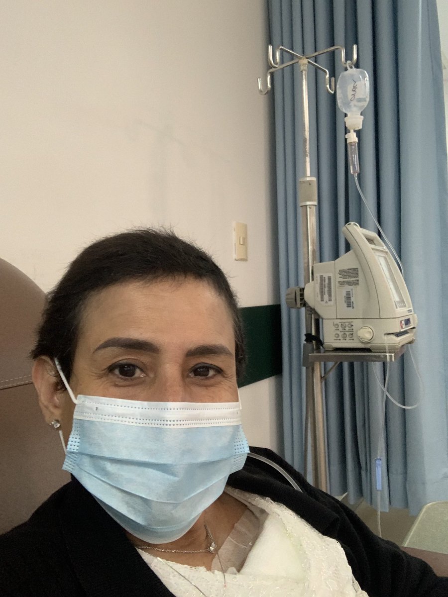 En quimio sin gorro por un tiempo mientras me cambian quimio… TRISTE POR MIS NIÑOS 💜💜pero hay que seguir luchando 💪🏼 para llegar  al 2025  <a href="/BTS_twt/">방탄소년단</a>