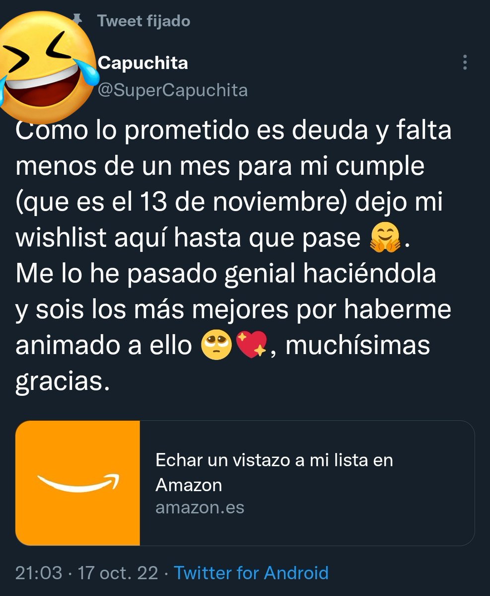 DonChalecos2's tweet photo. He buscado "whislist" en Google y sólo sale SuperCapuchita pidiendo perras. https://t.co/NHBS88yTDR