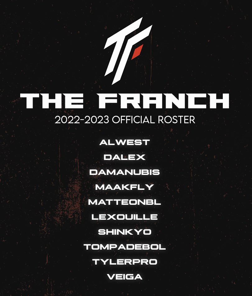 TheFranchTeam's tweet photo. Et c’est parti pour cette nouvelle saison de #TTFL! Bonne chance à toutes les équipes et joueurs solo, la bataille promet d’être rude!
@alerjiko @brow1212 @Matteonbl @Damanubis_86 @Maakfly @davidveiga98 @Tomconect https://t.co/HKWQUCVScY