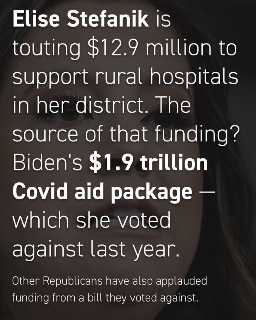 TPBlue4's tweet photo. @EliseStefanik Be quiet. https://t.co/7PKIJIlD2q