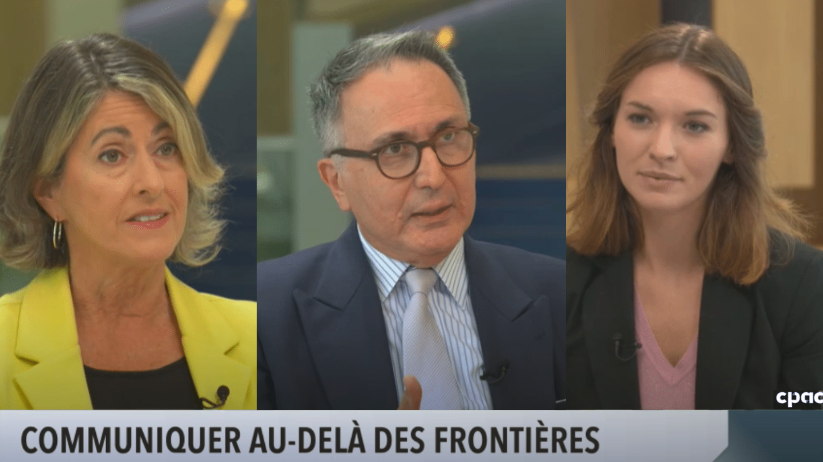 Dans Questions de Communication cette semaine: 

📽️La collaboration internationale entre journalistes avec @blais_claudine, prof au <a href="/UdeMJournalisme/">DESS en Journalisme UdeM</a>
 
📽️La langue des diplomates avec <a href="/RaoulDelcorde/">Raoul Delcorde</a>, prof <a href="/UMontreal/">Université de Montréal</a>

cpac.ca/l-episode?id=4…