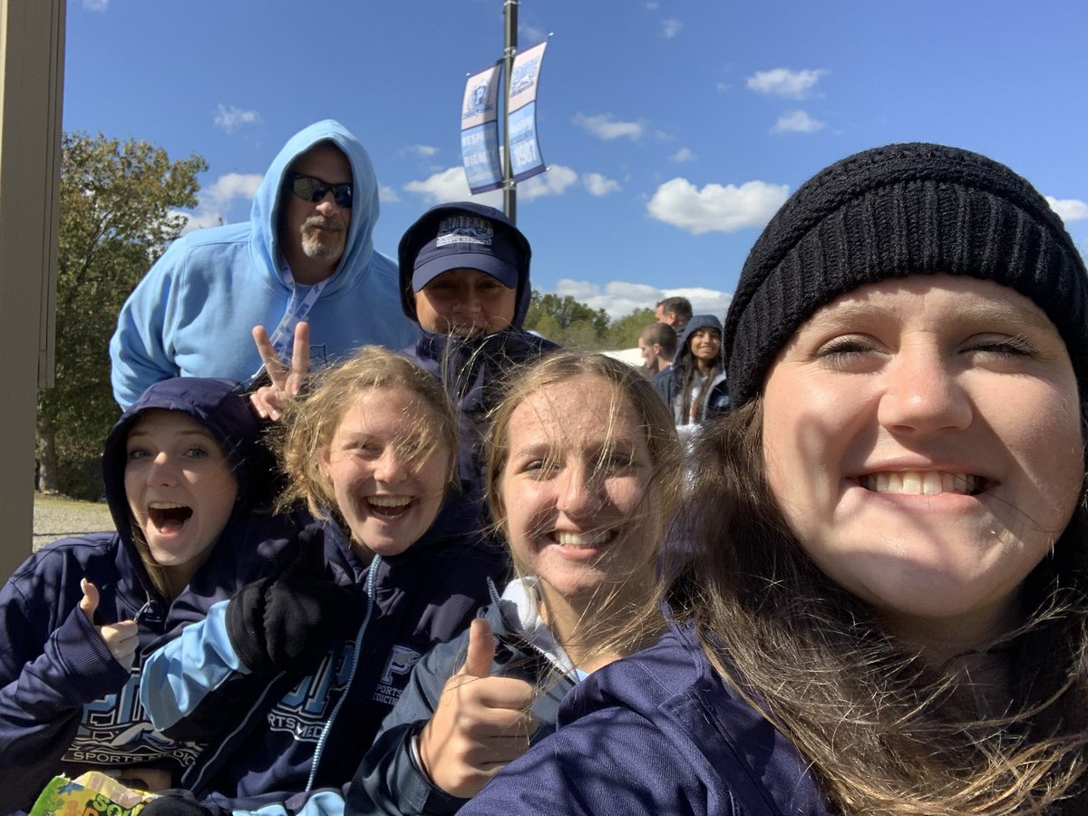 Pope_SportsMed's tweet photo. Hanging with the principal… Let’s go Pope 🥎!! 🎉 @PopeFastpitch @PopeAthletics @PopeHS1 #softball #superregionals #sportsmed #AT4all #studentaides #athletictraining #hembreeroadgrown #gohounds https://t.co/ziYwu1zemf