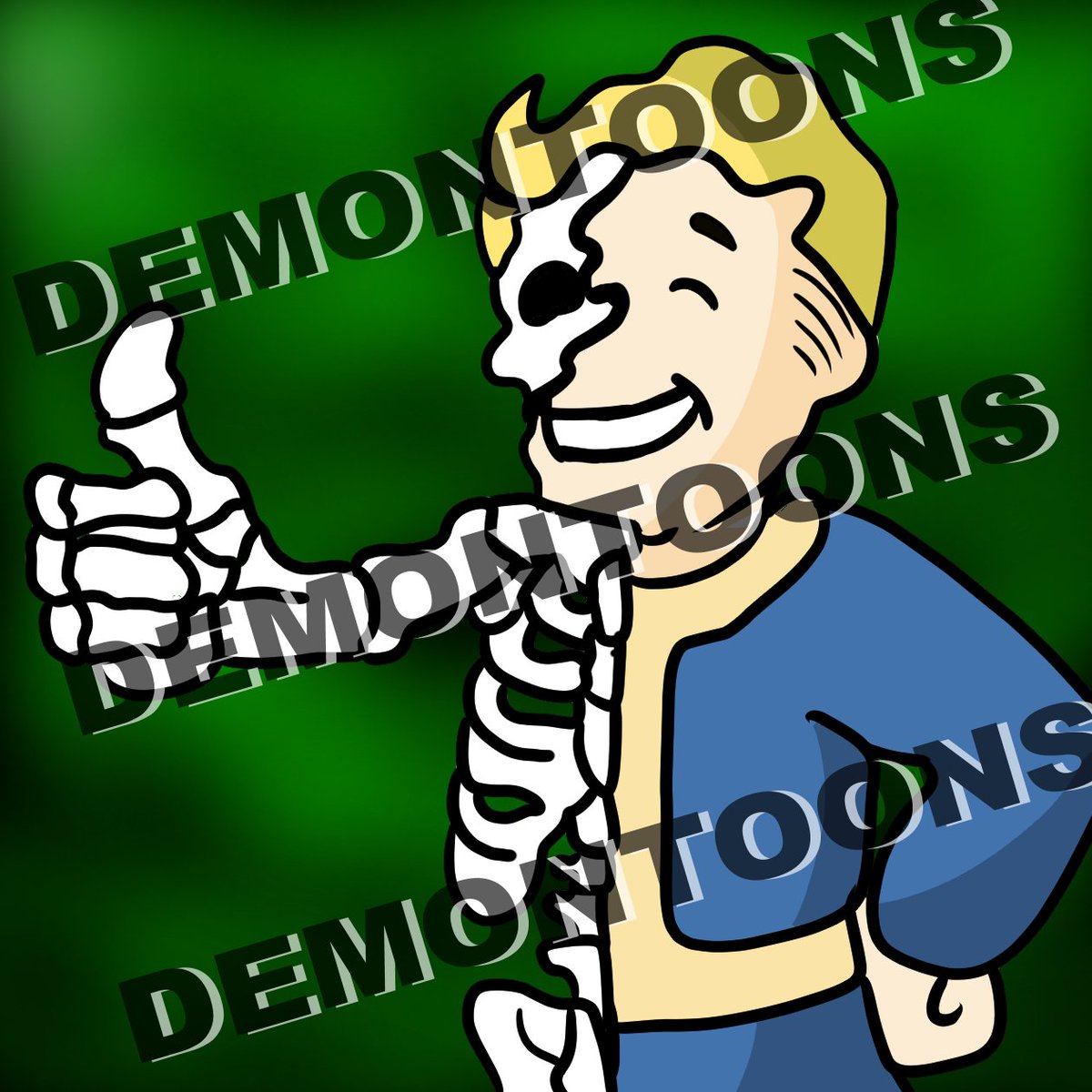 War Never Changes 

Thats right, its fallout time. This weeks progress art is on vault boy. I hope you guys like it. I am also planning on posting more to keep you guys updated. I hope we all have a great rest of the week.
-
-
-
#Fallout #GraphicDesigner #GraghicDesign #Fanart