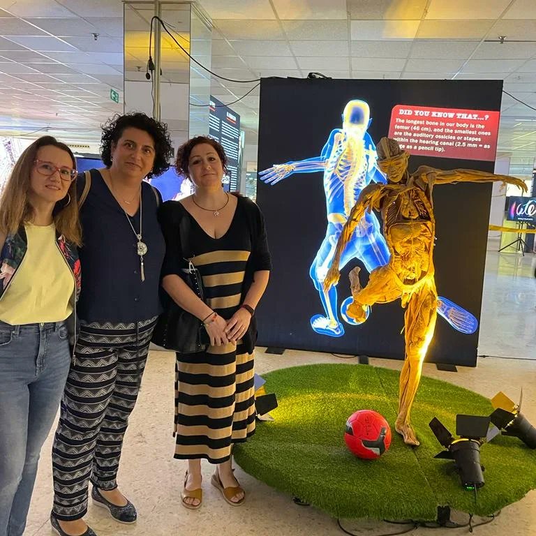 IesSanidad's tweet photo. #Anatomiapatologica viaja a la exposición #Bodies Sevilla. Gracias a sus profesoras por la actividad @marzomlgamez Cristina y Eva
@IColegiales #Antequera #FP #FPsanidad @EducaAnd https://t.co/i8EX3LrDdg
