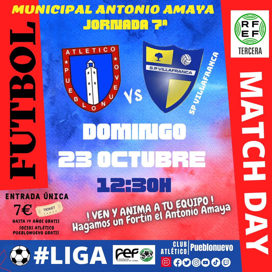 Atlético Pueblonuevo tweet media