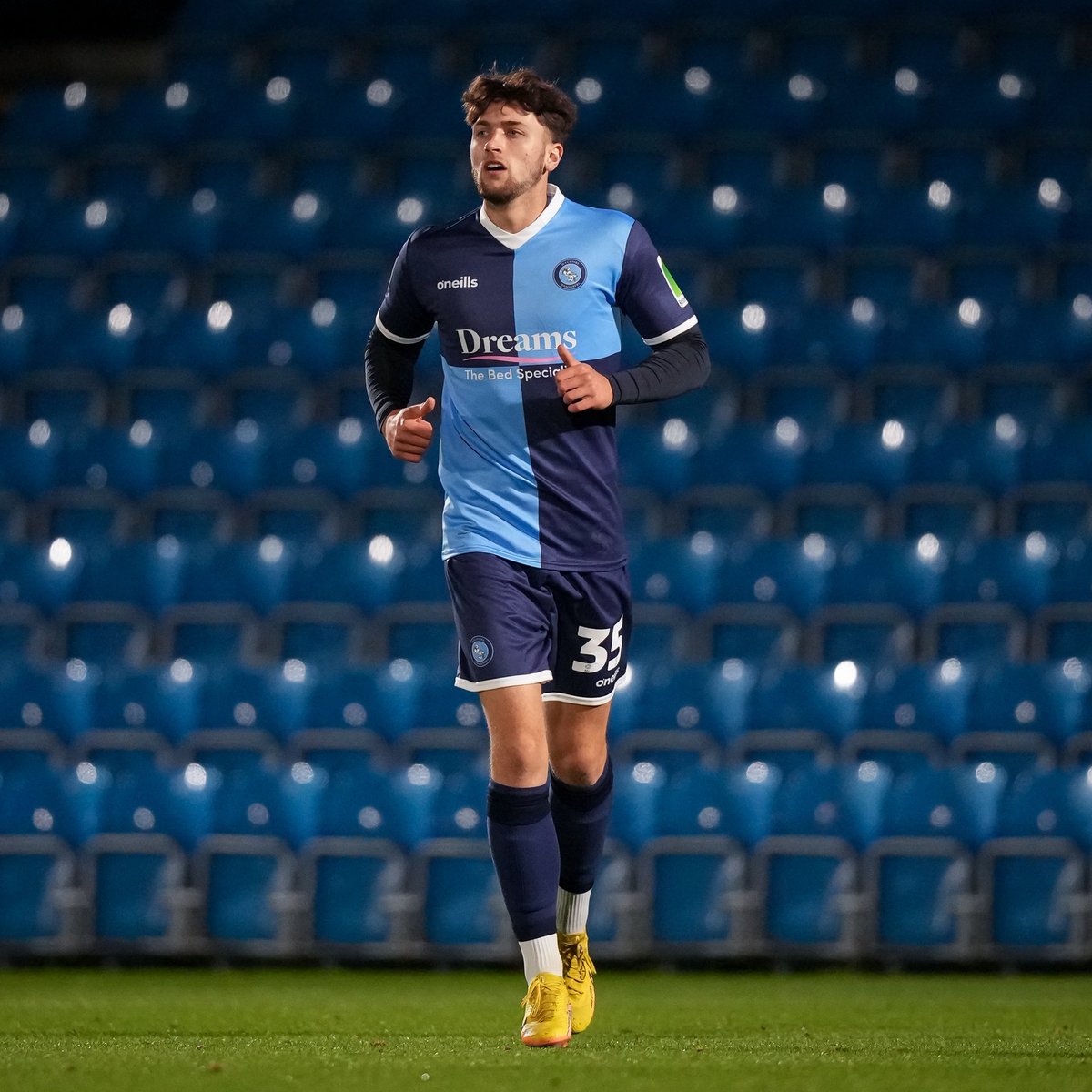 wwfcofficial's tweet photo. A special night for @_Christieward!

#WYCvPET https://t.co/riYYr2Zl7S