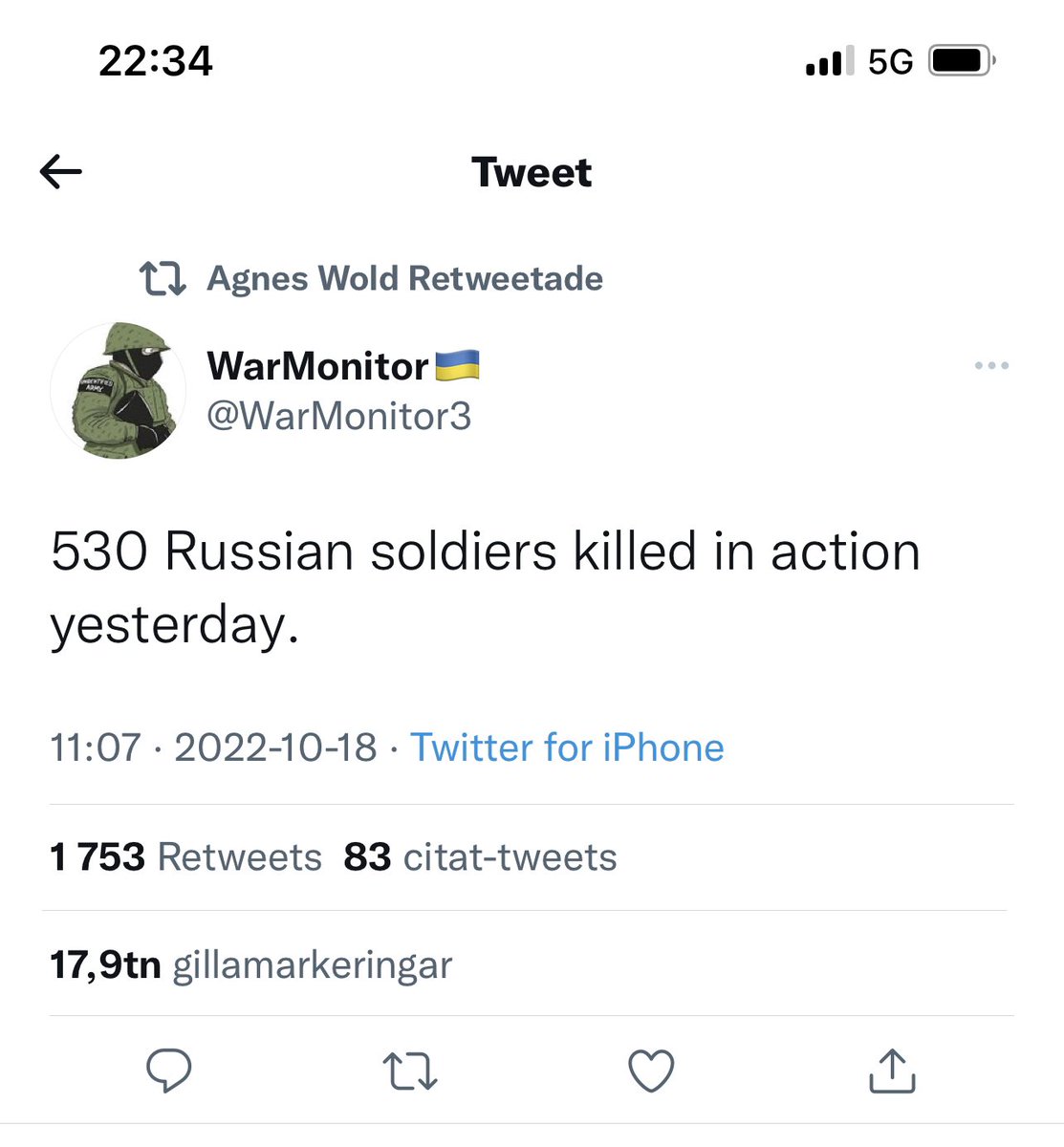 Syster Ratched lever #agneswold