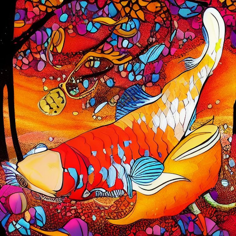 Great to see our featured project Abstract Koi minted out!  Congrats to <a href="/ai_whisky/">Ai_Whisky 🐸</a> and <a href="/JustnThePhotog/">Justin The Photographer 📸 🔺</a> 🍻
campfire.exchange/collections/0x…