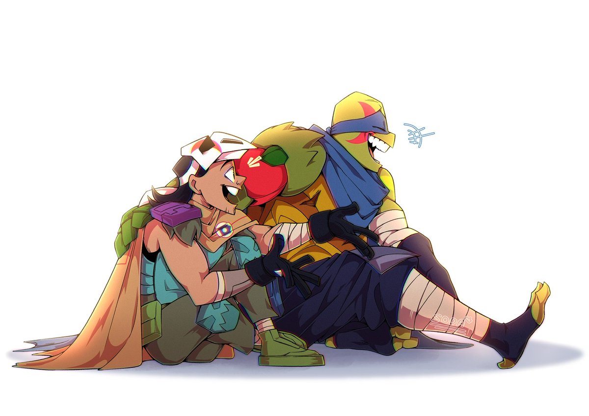 soda_neeee's tweet photo. I love them so much ;w;💗

#rottmnt #SaveRiseoftheTMNT #UnpauseRiseoftheTMNT https://t.co/67oji2MXbO