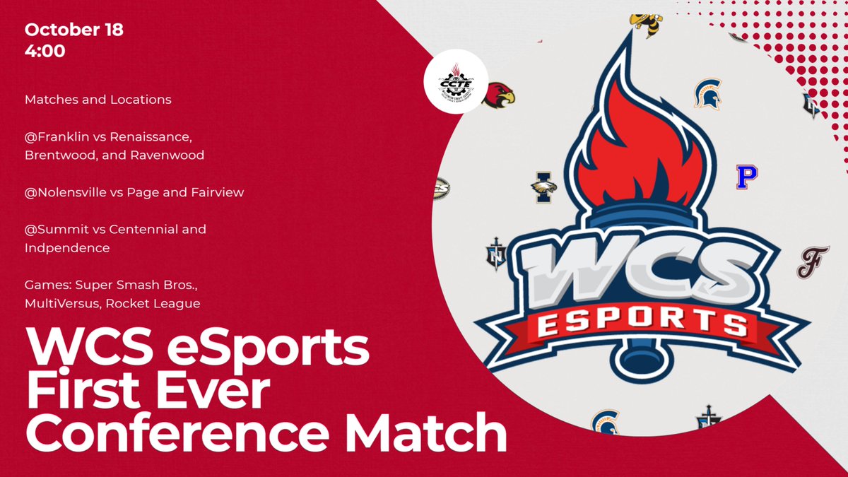 The first <a href="/WCSeSportLeague/">WCSeSportLeague</a> Conference match is about to happen!!! #eSports #GearUp 🎮🕹️