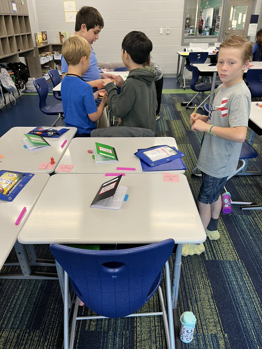 Chbarker1221's tweet photo. In 3rd grade we are “AVID” learners! Trying out the WICOR strategy…Give One Get One as students learn the prefixes pre-, re-, and dis-. @ForestLakeEagle @Bjackson_FLE @Davis_FLE @misshayward_usc @TWilliamsFLE https://t.co/Z5w9YG6lI3