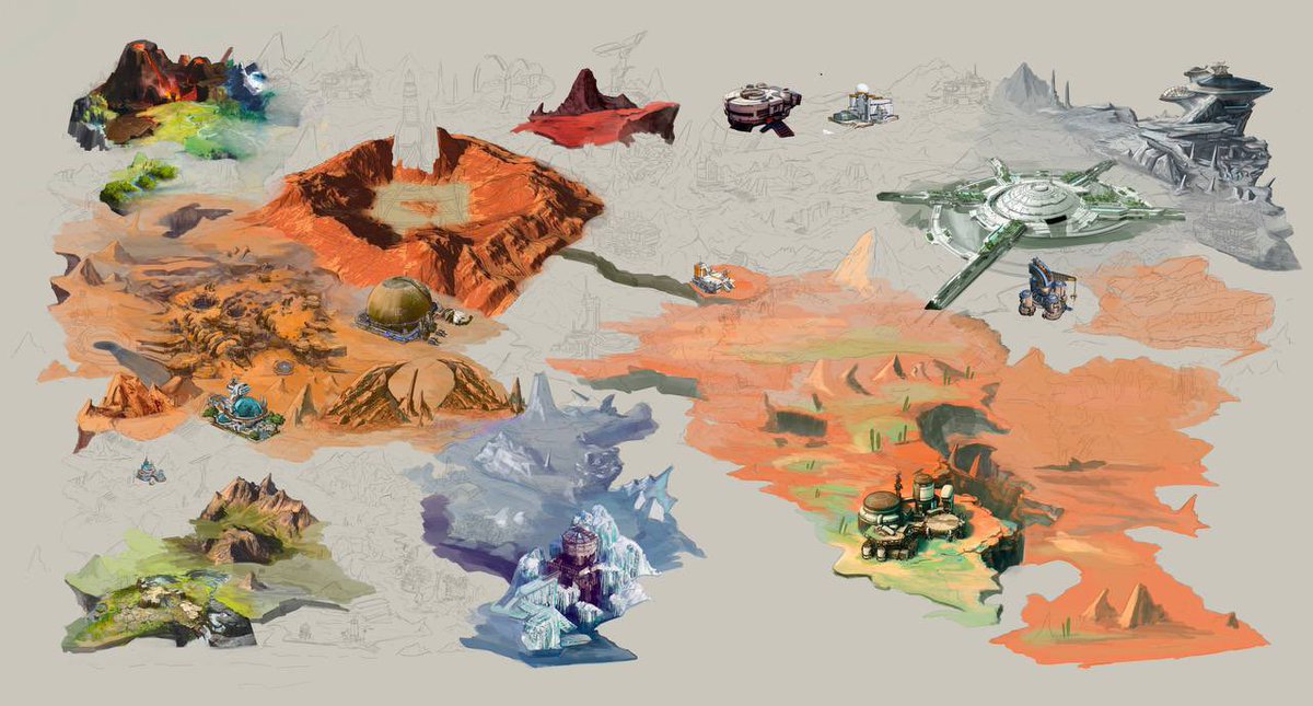 Extensive creation. 

Filling in gaps with only beauty and interstellar vision ⚔️