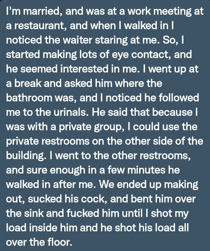 He fucked a waiter at the Restaurant