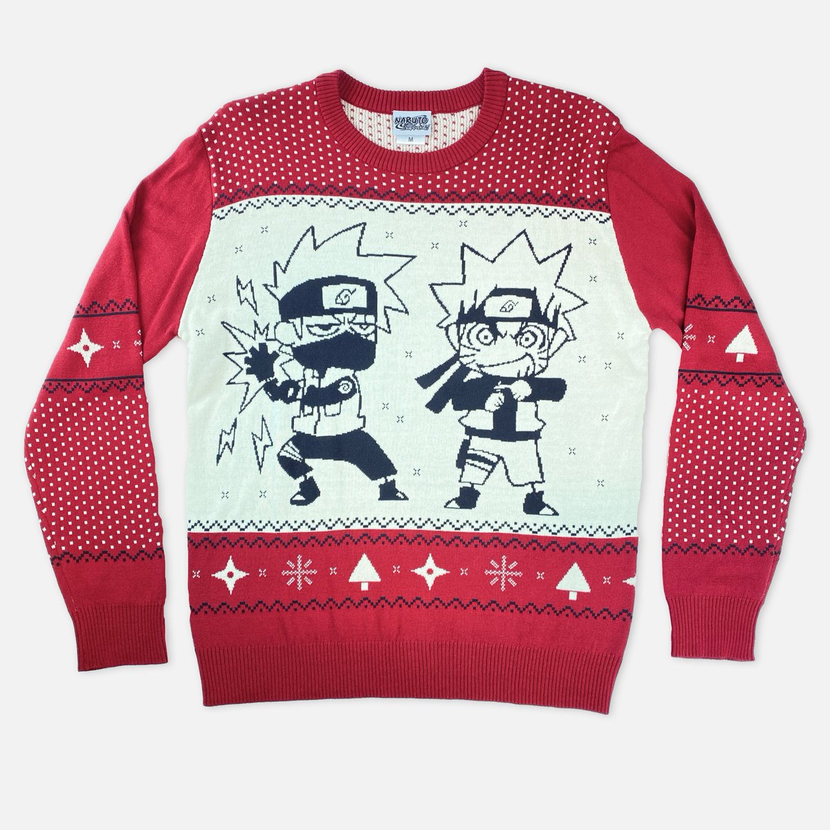 Naruto_Anime_EN's tweet photo. These Naruto holiday sweaters will DEFINITELY make you the life of the party 🍥🎄🔥

Get yours now on @ShopCrunchyroll!

GO: https://t.co/NIrmBqzkcC https://t.co/5tvZxoWtV3