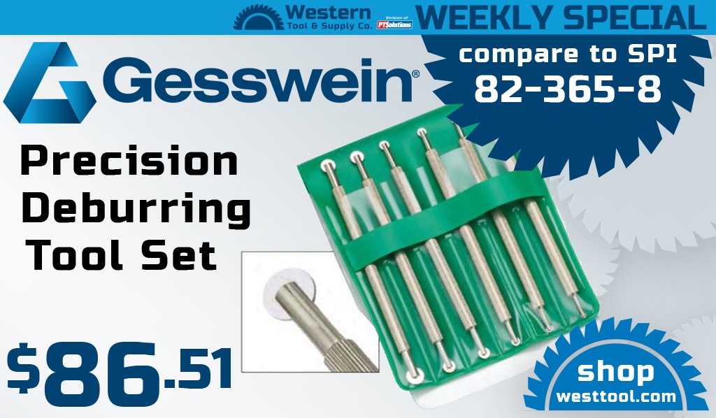 Gesswein Precision Deburring Tool Set Sale:westtool.com/content/page/G…