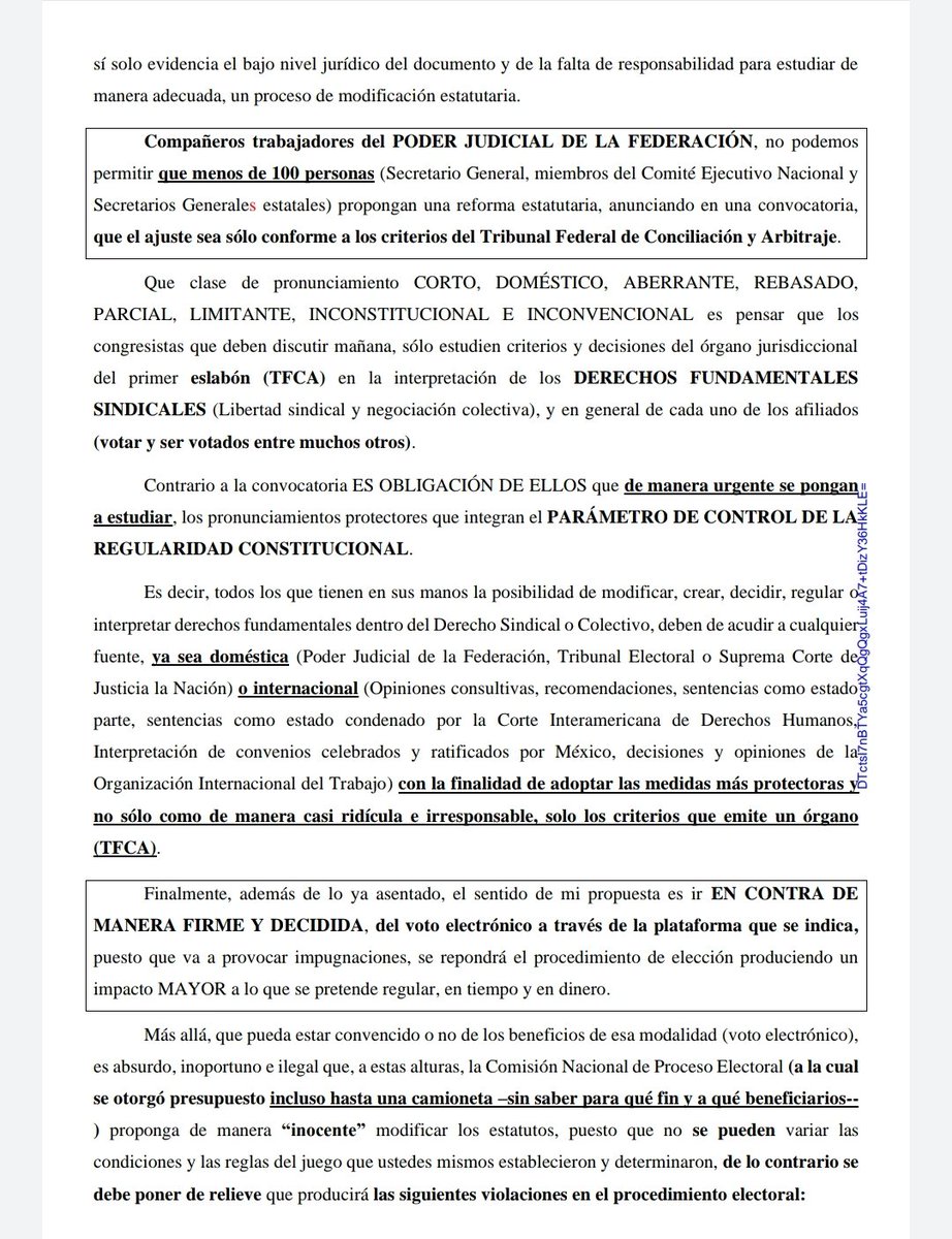 goyoromero's tweet photo. Respeto a la legalidad e independencia en el proceso electoral del Sindicato del PJF #defensasindical #defensaestatutos https://t.co/stYLfiBSfR