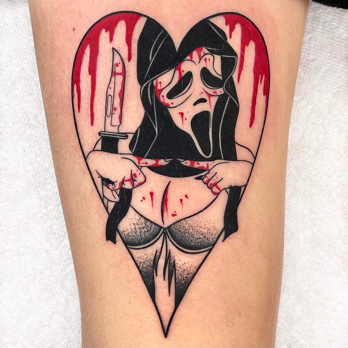 Inked on twitter please mr ghostface don t kill me i want to be in