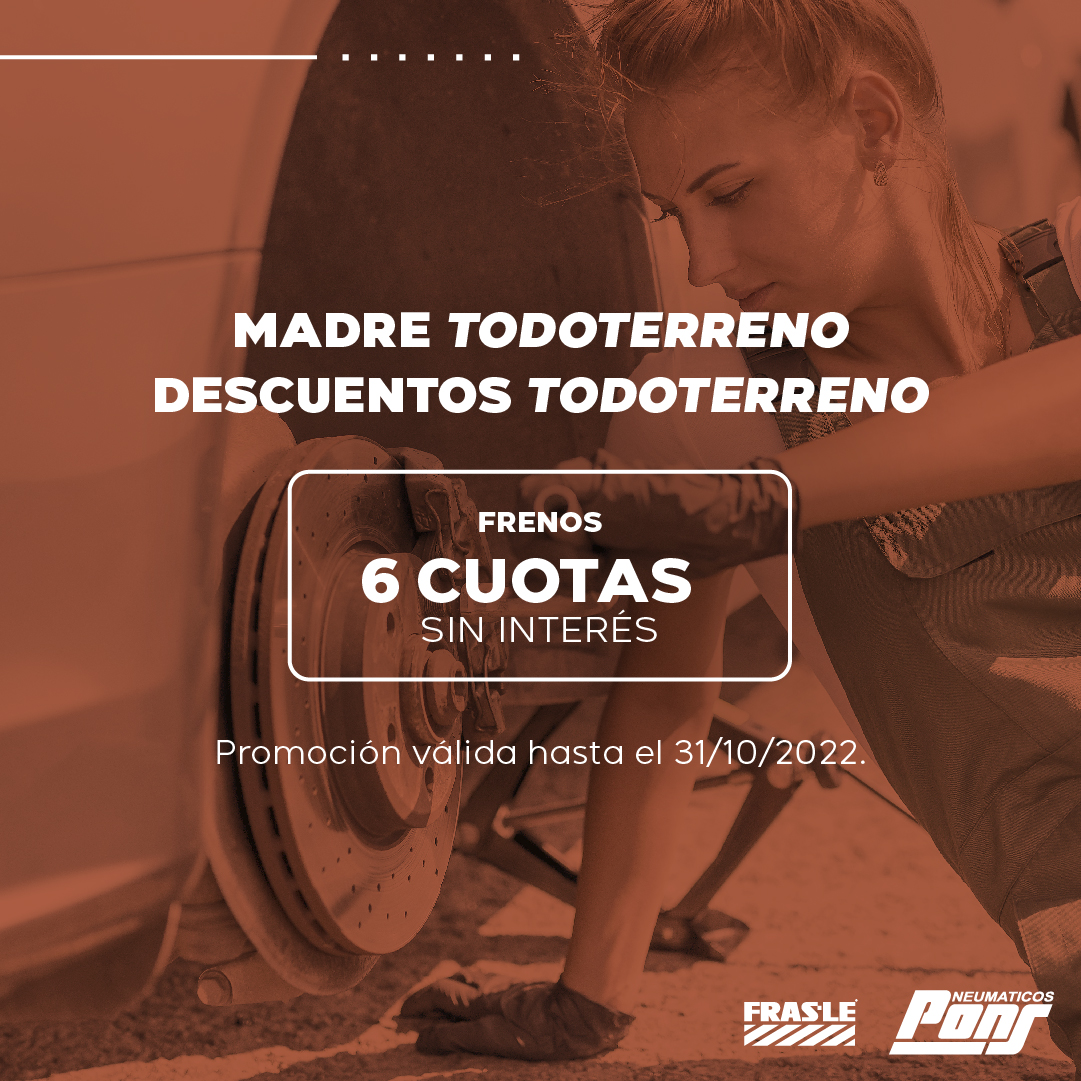 neupons's tweet photo. Para madres todoterreno descuentos todoterreno   🔥
6 cuotas sin interés en frenos 💳 https://t.co/S2SLqqV988