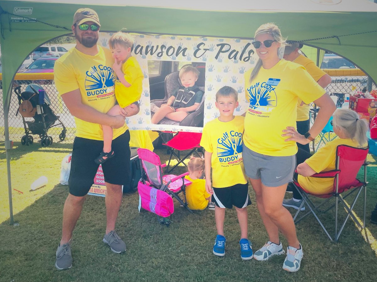 heynovaio's tweet photo. Our designer Cyndi and her family took part in the Gulf Coast Down Syndrome Society's Buddy Walk over the weekend in Gulfport, Mississippi! A great event supporting a great organization! 

#BuddyWalk #DSAM #DownSyndromeAwarenessMonth https://t.co/hkVgidPNlW