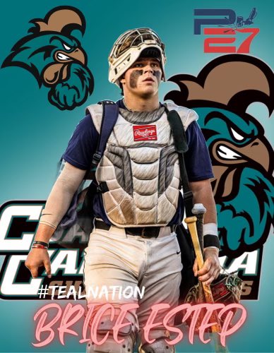 I would like to announce I am continuing my athletic and academic career at Coastal Carolina University!!Thank you to my family, coaches, and friends that have pushed me to have this opportunity! <a href="/CoastalBaseball/">Coastal Carolina Baseball</a> <a href="/P27Blacksmiths/">P27 Academy</a>