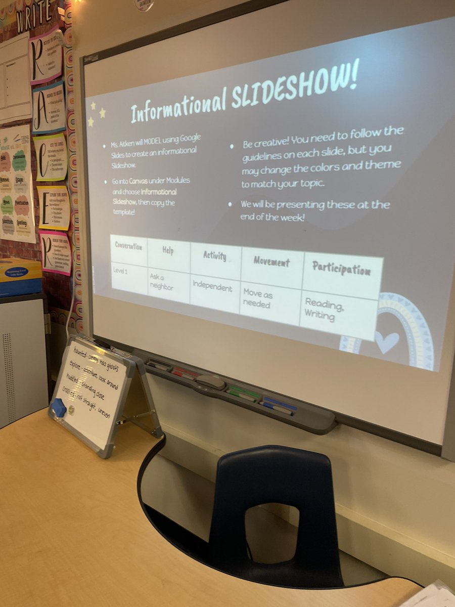 MsAitkenMPE's tweet photo. 5th graders turned their informational writing into a Google Slides presentation to share with the class! #ParrotPride #MidwayParkElementary https://t.co/MJatQSiO2q