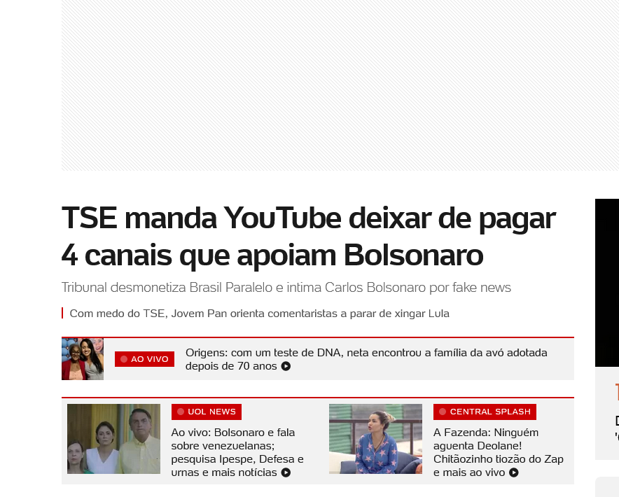 monark's tweet photo. Implementaram censura da mídia na frente dos nossos olhos e o pior com o apoio irrestrito da esquerda e das big techs. Se você não enxerga isso, você é MUITO BURRO. https://t.co/7SwLaveXXd