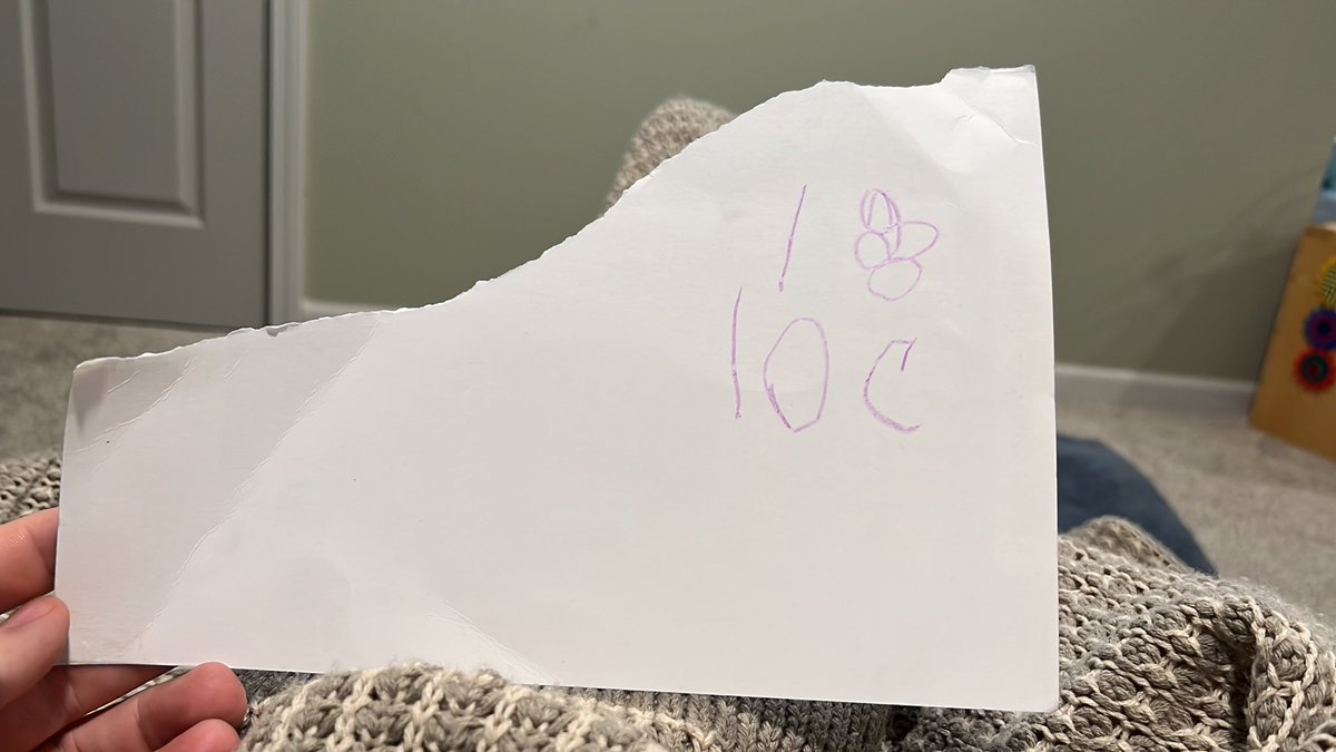 MrMcCoy_1's tweet photo. Calvin: "Why are you sad daddy?"
Me: "Guardians are losing bubba."
Moments later, Calvin brings me this scorecard (Yankees at top; C - Cle bottom)
Calvin: "I know what will make you happy. Here daddy! Just look at this and pretend that's the score! That will make you happy!" 🥹🥰 https://t.co/kB9XGHWfWA